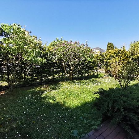 Apartmán Przytulna Kawalerka Z Ogrodem Gdaňsk Exteriér fotografie
