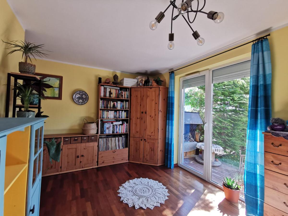 Apartmán Przytulna Kawalerka Z Ogrodem Gdaňsk Exteriér fotografie