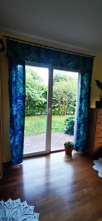 Apartmán Przytulna Kawalerka Z Ogrodem Gdaňsk Exteriér fotografie